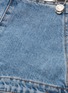 Detail View - Click To Enlarge - TOPSHOP - Washed denim short dungarees