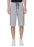 Main View - Click To Enlarge - JAMES PERSE - Graphic stripe outseam sweat shorts