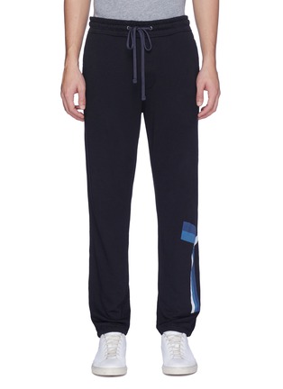 Main View - Click To Enlarge - JAMES PERSE - Graphic stripe sweatpants