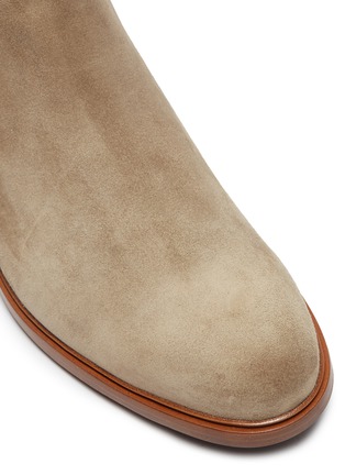 Detail View - Click To Enlarge - VINCE - 'Burroughs' suede Chelsea boots