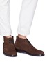 Figure View - Click To Enlarge - VINCE - 'Brunswick' suede Chukka boots