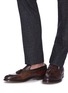 Figure View - Click To Enlarge - DOUCAL'S - 'Fade' tassel leather loafers