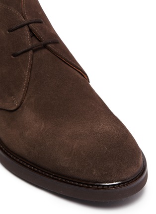 Detail View - Click To Enlarge - DOUCAL'S - 'Visone' suede chukka boots