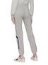 Back View - Click To Enlarge - JAMES PERSE - Stripe graphic print outseam sweatpants
