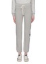 Main View - Click To Enlarge - JAMES PERSE - Stripe graphic print outseam sweatpants