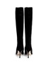 Back View - Click To Enlarge - JIMMY CHOO - 'Faith' elastic panel suede boots
