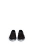 Figure View - Click To Enlarge - JIMMY CHOO - 'Grove' suede glitter star skate slip-ons