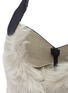 Detail View - Click To Enlarge - ANYA HINDMARCH - 'Build A Bag' small shearling and leather crossbody bag