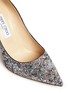 Detail View - Click To Enlarge - JIMMY CHOO - 'Abel' painted coarse glitter pumps
