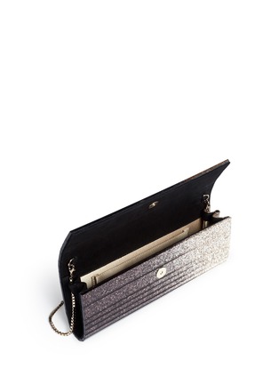 Detail View - Click To Enlarge - JIMMY CHOO - Sweetie' dégradé glitter acrylic clutch
