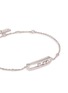 Detail View - Click To Enlarge - MESSIKA - 'Baby Move' diamond 18k white gold bracelet