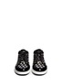 Figure View - Click To Enlarge - JIMMY CHOO - 'Miami' star perforated patent leather sneakers