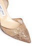 Detail View - Click To Enlarge - JIMMY CHOO - 'Mariella' acetate heel floral lace pumps