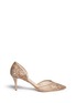 Main View - Click To Enlarge - JIMMY CHOO - 'Mariella' acetate heel floral lace pumps