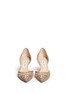 Figure View - Click To Enlarge - JIMMY CHOO - 'Mariella' acetate heel floral lace pumps