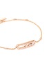 Detail View - Click To Enlarge - MESSIKA - 'Baby Move Pavé' diamond 18k rose gold bracelet