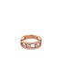 Main View - Click To Enlarge - MESSIKA - 'Move Classic Pavé' diamond 18k rose gold ring