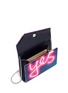 Detail View - Click To Enlarge - JIMMY CHOO - 'Candy' neon light acrylic clutch bag