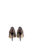 Back View - Click To Enlarge - JIMMY CHOO - 'Agnes' lace mesh pumps