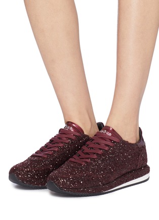 Figure View - Click To Enlarge - GHŌUD - Glitter sneakers