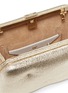 Detail View - Click To Enlarge - ANYA HINDMARCH - 'Chubby Frame' quilted crinkled nappa leather clutch