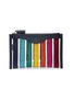 Main View - Click To Enlarge - ANYA HINDMARCH - Metallic rainbow stripe PVC pouch