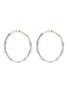 Main View - Click To Enlarge - JOHN HARDY - 'Bamboo' silver medium hoop earrings