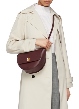 Figure View - Click To Enlarge - WANDLER - 'Billy' leather saddle crossbody bag