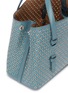 Detail View - Click To Enlarge - ALAÏA - Grommet mini leather tote
