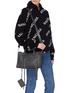 Figure View - Click To Enlarge - BALENCIAGA - 'Classic City' small leather shoulder bag