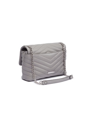 Detail View - Click To Enlarge - REBECCA MINKOFF - 'Edie' quilted leather crossbody bag