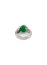 Figure View - Click To Enlarge - SAMUEL KUNG - Diamond jade 18k white gold ring