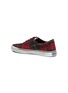 Detail View - Click To Enlarge - PALM ANGELS - 'Distressed Tartan' twill sneakers