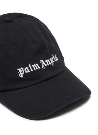 Detail View - Click To Enlarge - PALM ANGELS - Logo embroidered baseball cap