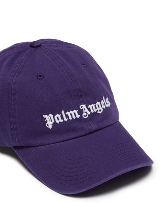 Detail View - Click To Enlarge - PALM ANGELS - 'Classic' embroidered logo baseball cap