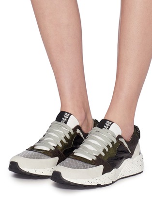 Figure View - Click To Enlarge - P448 - Patchwork sneakers