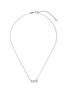 Main View - Click To Enlarge - TASAKI - 'Balance' diamond Akoya pearl 18k white gold necklace