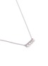  - TASAKI - 'Balance' diamond Akoya pearl 18k white gold necklace