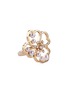 Main View - Click To Enlarge - TASAKI - 'Scented' diamond Akoya pearl 18k yellow gold ring