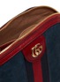 Detail View - Click To Enlarge - GUCCI - 'Ophidia' small logo Web stripe suede crossbody bag