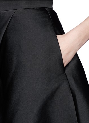 Detail View - Click To Enlarge - MO&CO. EDITION 10 - Sateen flare skirt