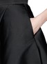 Detail View - Click To Enlarge - MO&CO. EDITION 10 - Sateen flare skirt