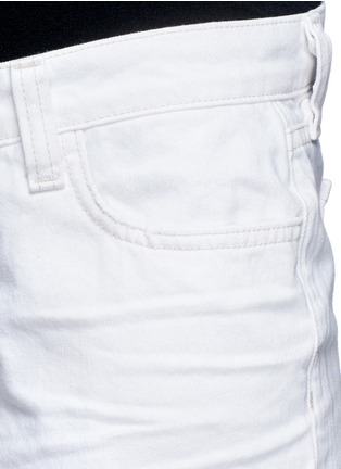 Detail View - Click To Enlarge - J BRAND - 'Cut Off' fray shorts