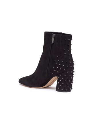 Detail View - Click To Enlarge - SAM EDELMAN - 'Heath' studded suede ankle boots