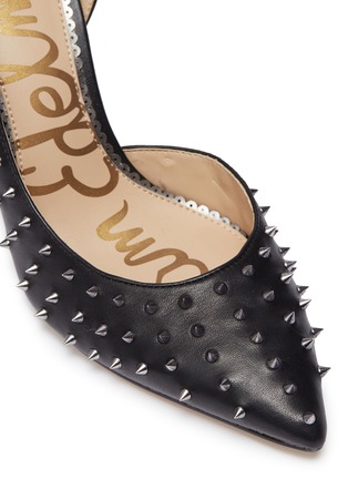 Detail View - Click To Enlarge - SAM EDELMAN - 'Hadlee' stud leather pumps