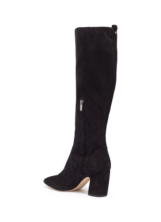 Detail View - Click To Enlarge - SAM EDELMAN - 'Hai' stretch suede knee high boots