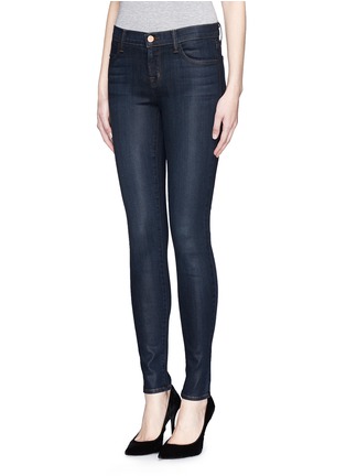 Front View - Click To Enlarge - J BRAND - 'Close Cut' coated skinny jeans