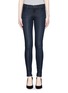 Main View - Click To Enlarge - J BRAND - 'Close Cut' coated skinny jeans