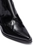 Detail View - Click To Enlarge - SAM EDELMAN - 'Winona' patent leather panelled ankle boots