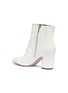 Detail View - Click To Enlarge - SAM EDELMAN - 'Hilty' crinkled patent leather ankle boots